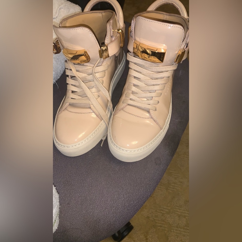 Buscemi Women Sneakers Size 8.5-9 Color: nude/Cream